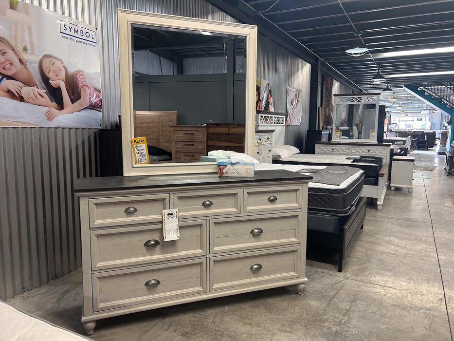 Dresser and Mirror