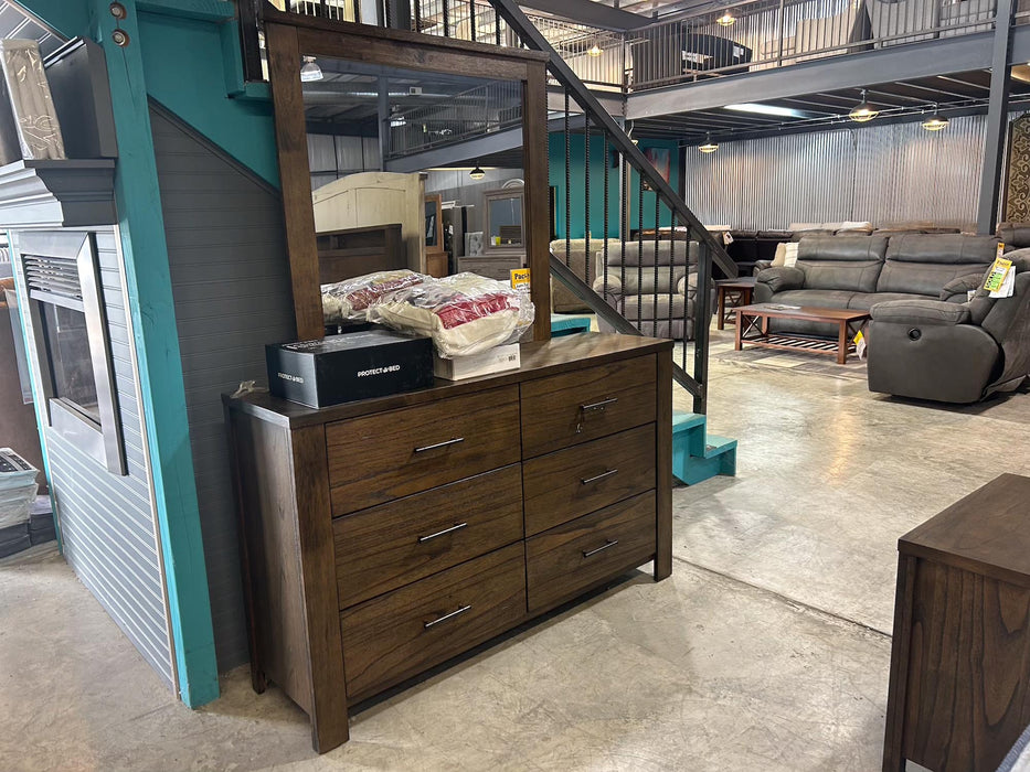 Dresser and Mirror