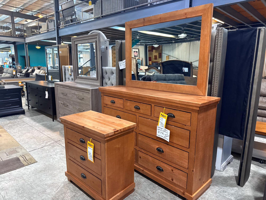 Dresser and Mirror
