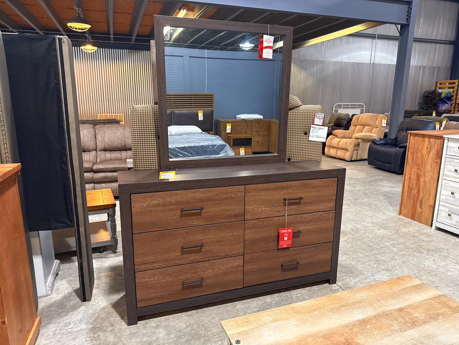 Dresser and Mirror