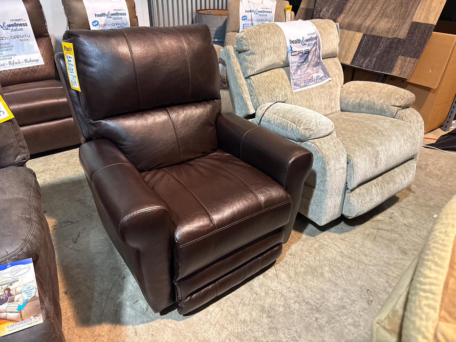 Top Grain Power Recliner