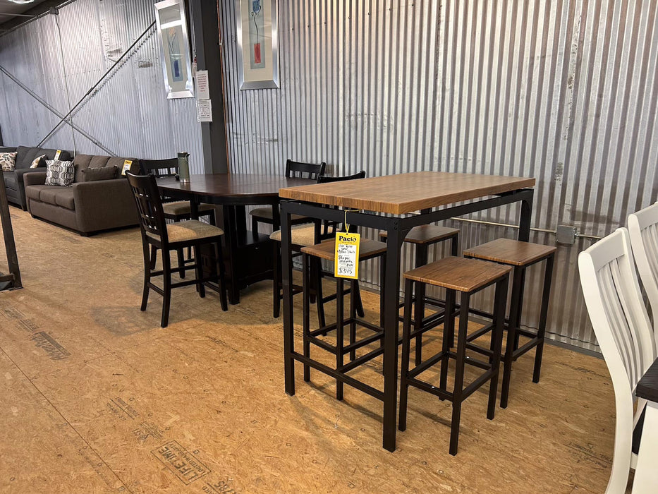 Bar Table and Stool Set