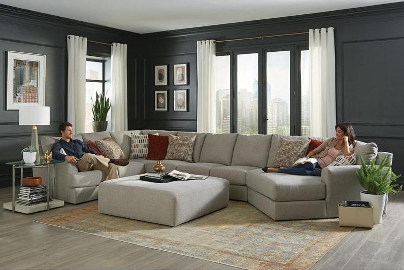 Stationary 5-piece Sectional